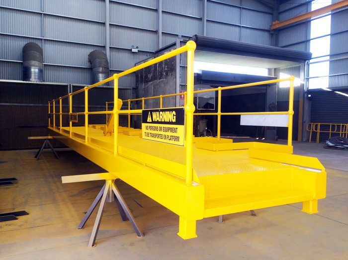 baffle platform baffle platform